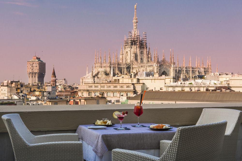 Palazzo Matteotti, The Dedica Anthology, Autograph Collection Hotel Milan Exterior photo View from the Sky Bar
